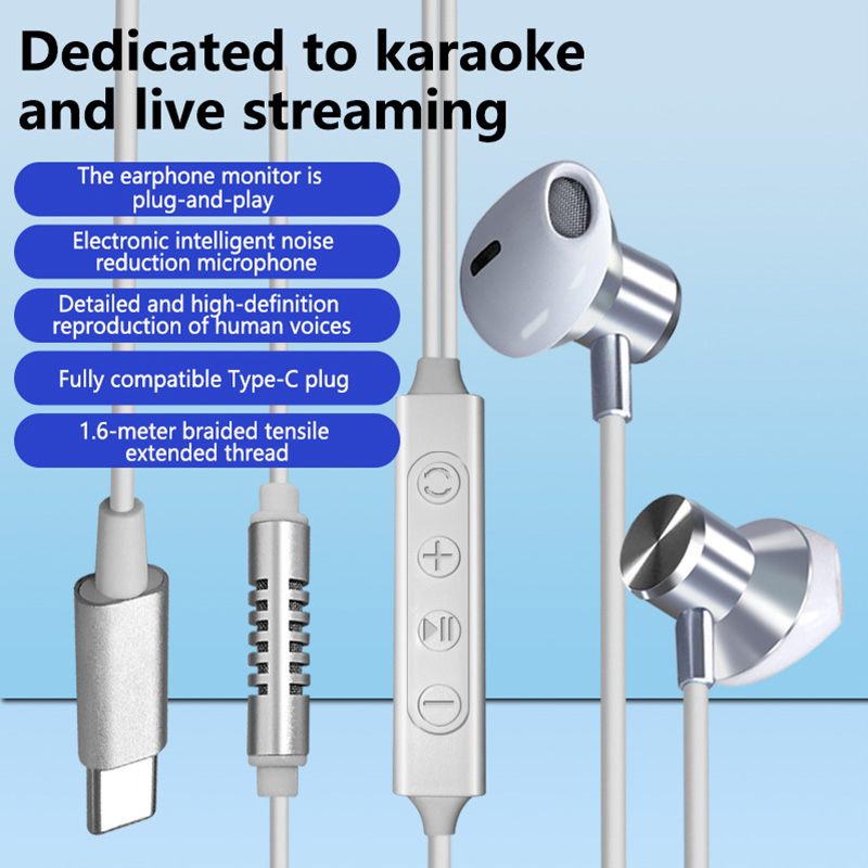 In Ear Monitors For Singers - Auriculares de Karaoke con Cable Tipo