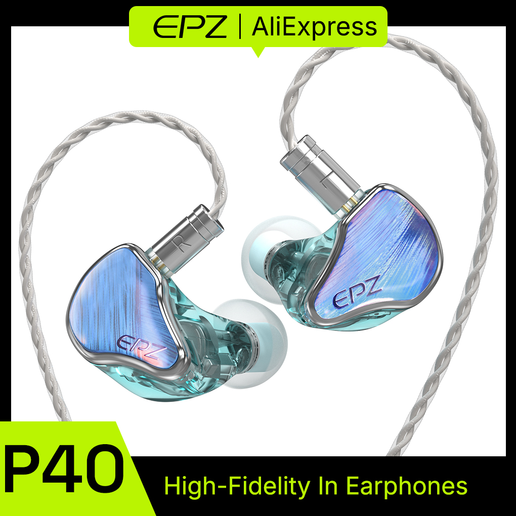 Planar Magnetic Iem Earphones - Audífonos Intraurales con Cable EPZ P40