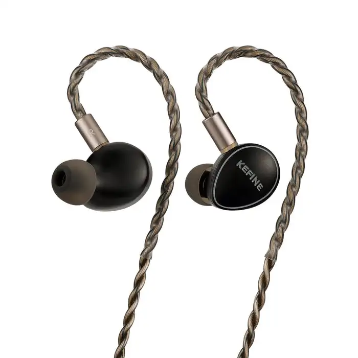Planar Magnetic Iem Earphones - Auriculares intrauditivos KEFINE Quatio con 2