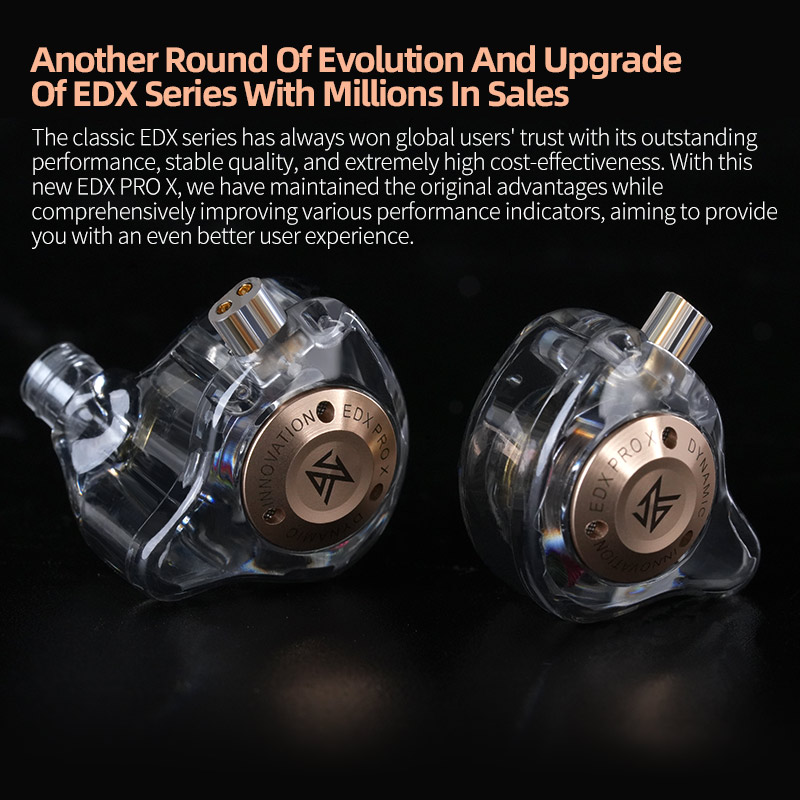 KZ EDX Pro X auriculares de co - In Ear Monitors For Singers reseña y precio