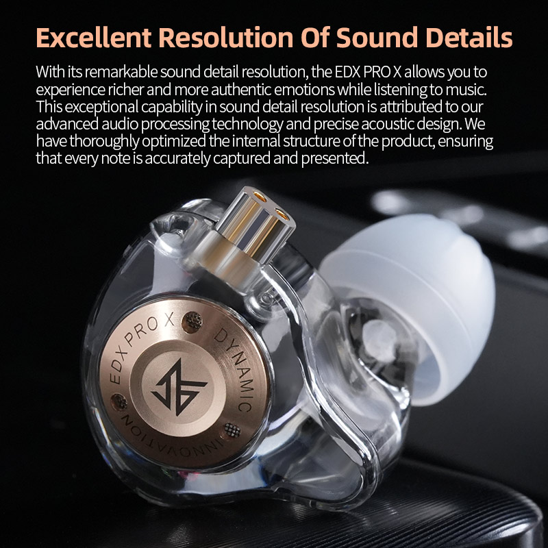 KZ EDX Pro X auriculares de co - In Ear Monitors For Singers reseña y precio