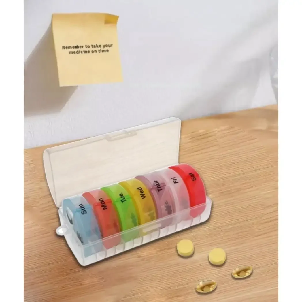 Caja organizadora de pastillas - Tablets reseña y precio