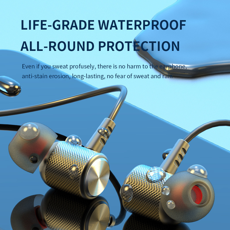 Fone Bluetooth 5,0 auriculares - Magnetic Neckband Sports Earphones reseña y precio
