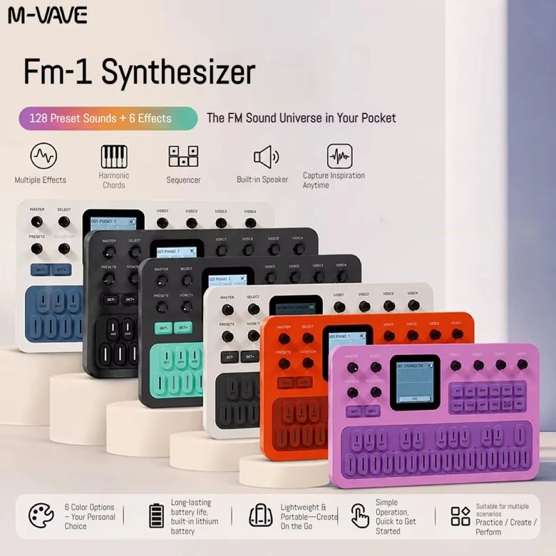 Teclado Sintetizador de Bolsil - Speakers reseña y precio