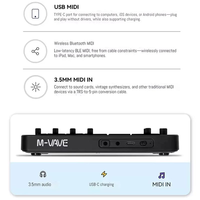 Teclado Sintetizador de Bolsil - Speakers reseña y precio